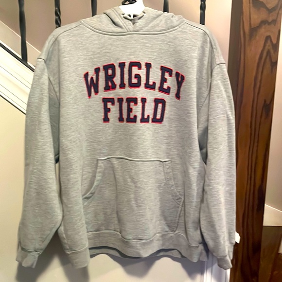 Fundy Resort Wear | Shirts | Chicago Wrigley Field Grey Hooded Sweatshirt | Poshmark
